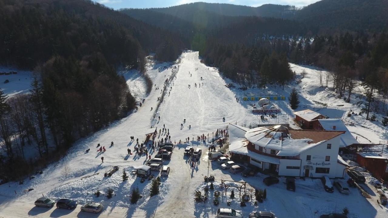 Pensiunea Casa Zmeilor Dragus Экстерьер фото